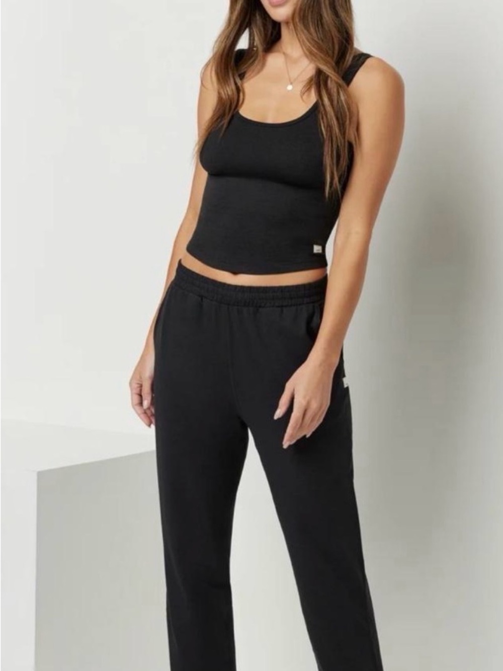Vuori Black Boyfriend Sweatpants
